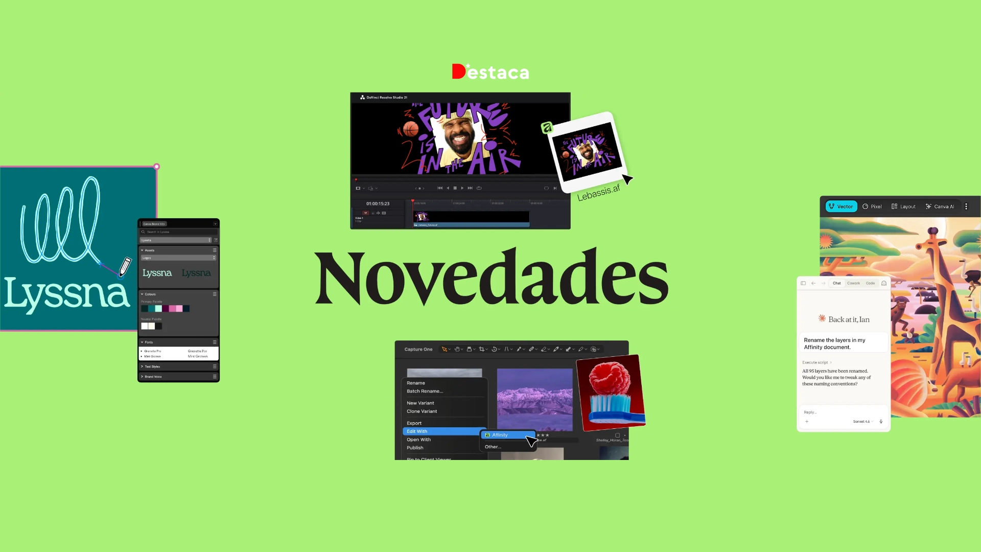 Affinity abril 2026 y las novedades que mejoran tu flujo creativo